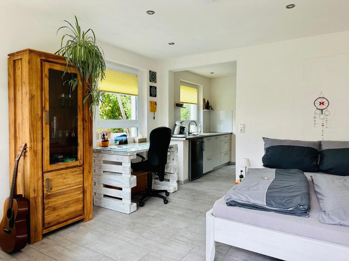 ☆Gemuetliche 1-Zimmerwohnung Mit Terrasse☆ Rielingshausen Exterior foto
